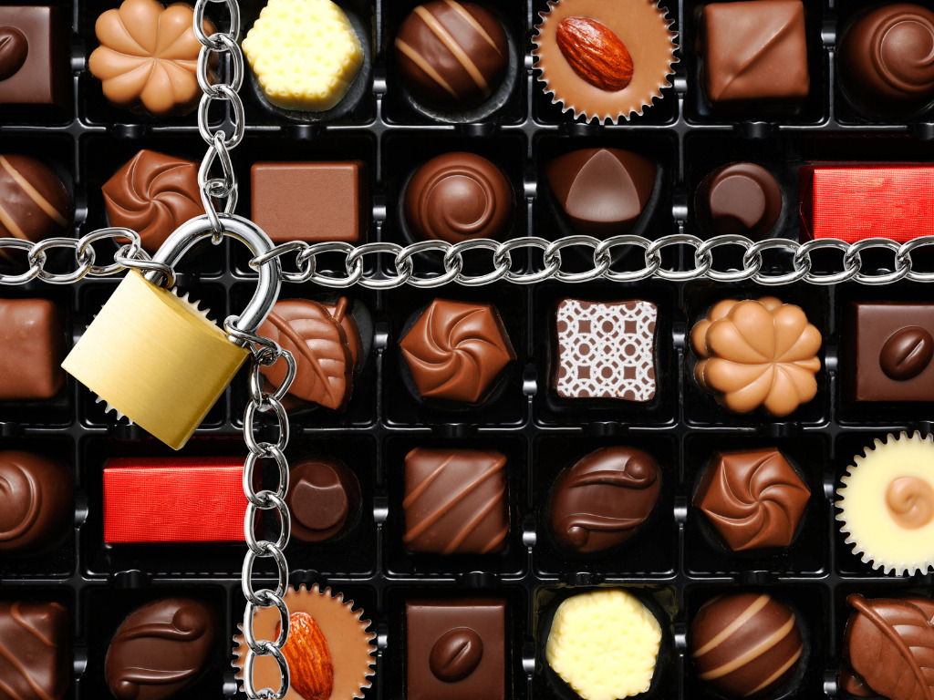 locked chocolate