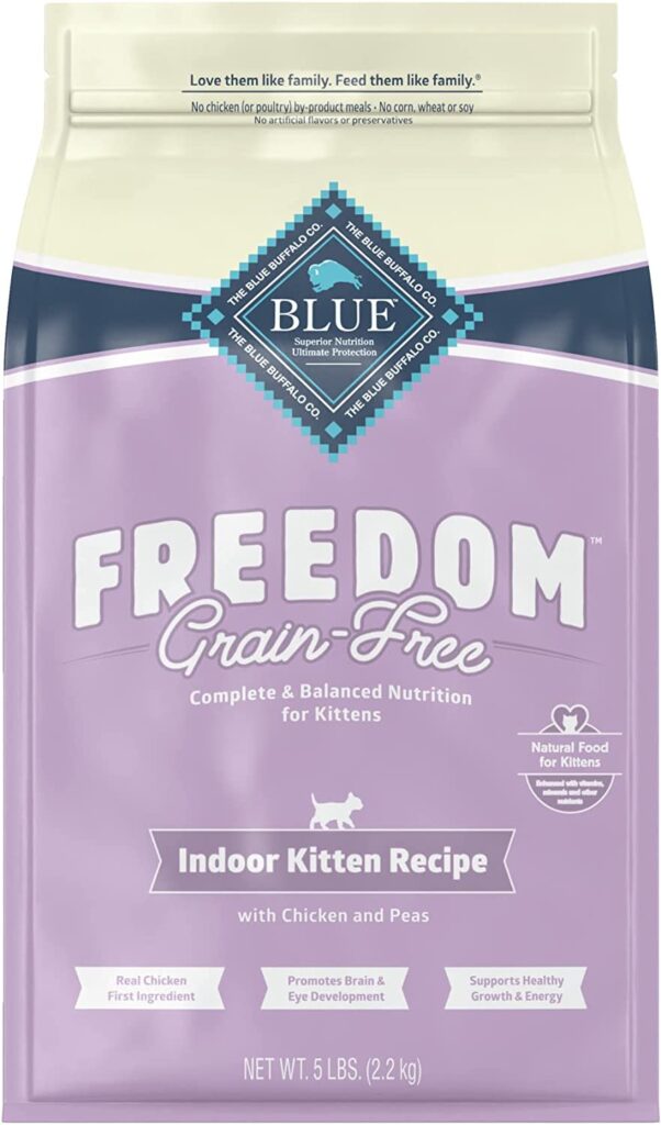 Blue buffalo freedom grain free natural indoor (chicken)