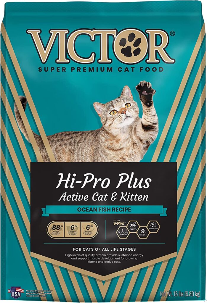 Victor super premium cat food hi-pro plus dry cat food 