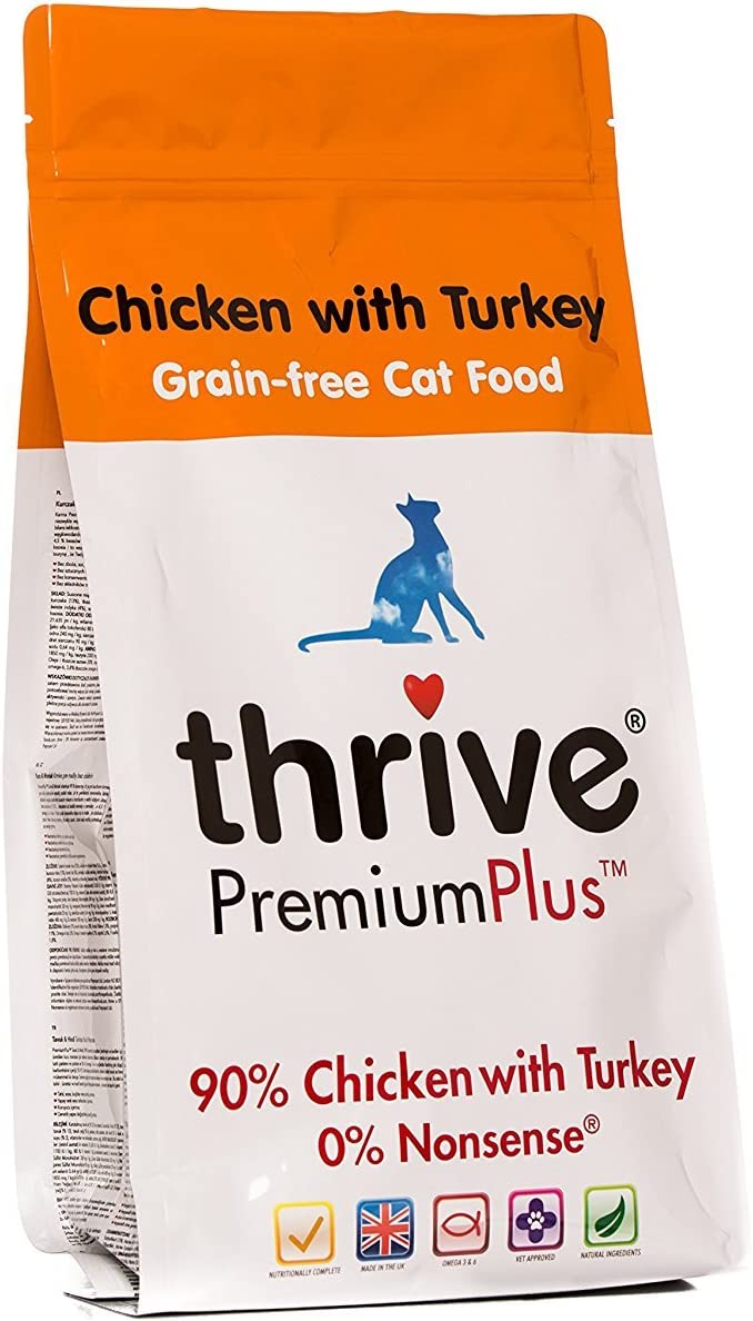 Thrive Cat PremiumPlus Dry Food- Chicken with Turkey 
