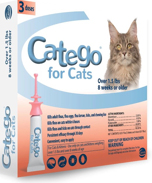 Catego spot treatment for cats