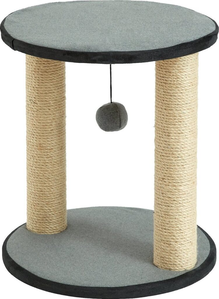Two by two jute cat scratching post