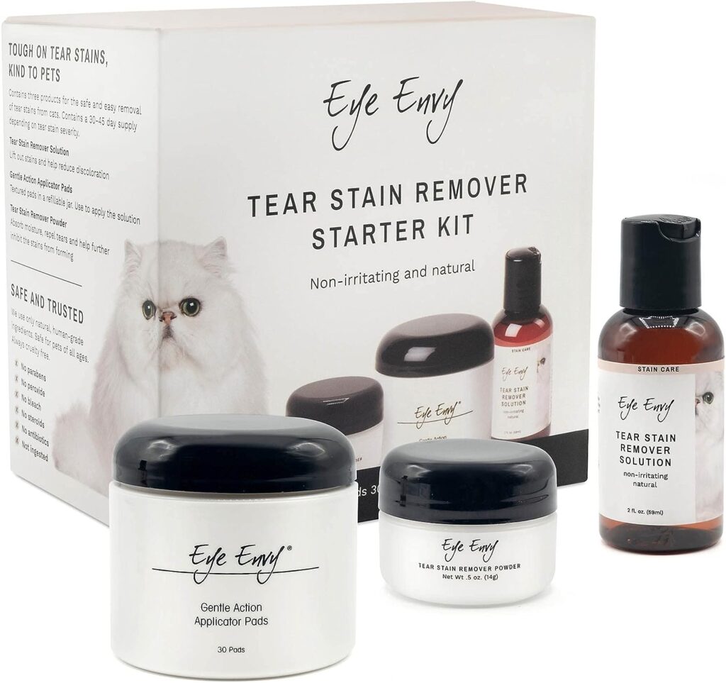 Eye envy starter kit cat tear stain remover 